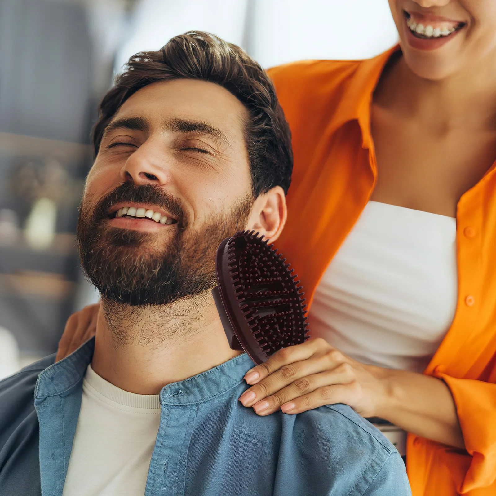 

3 шт., массажная щетка с меридианом, силиконовый массажер для тела, ручной эргономичный инструмент для терапии меридиана для всего тела, акупунктурная точка, облегчение мышц