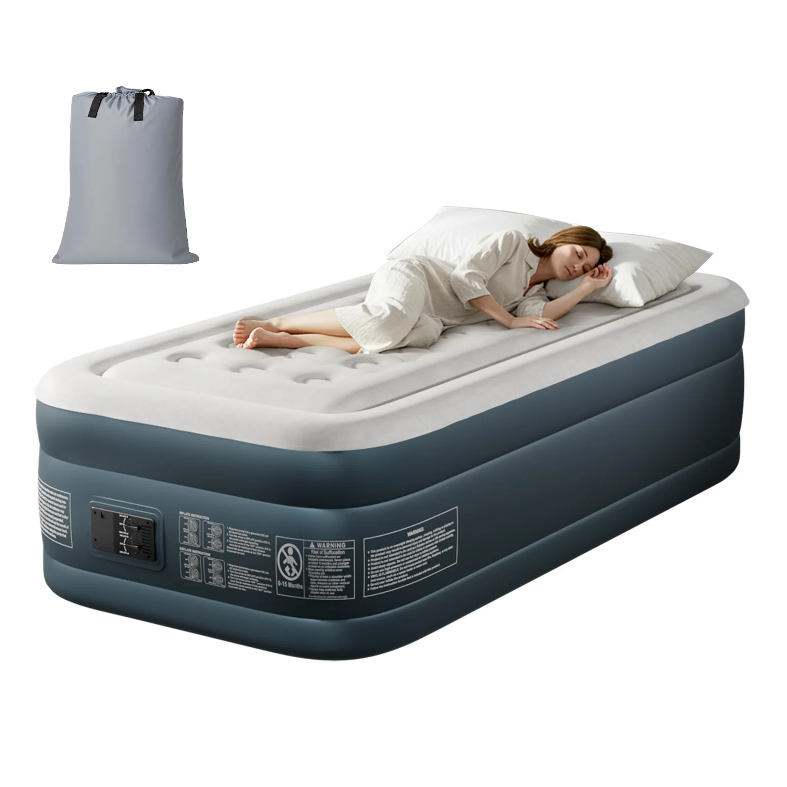 Twin Air Mattress W…
