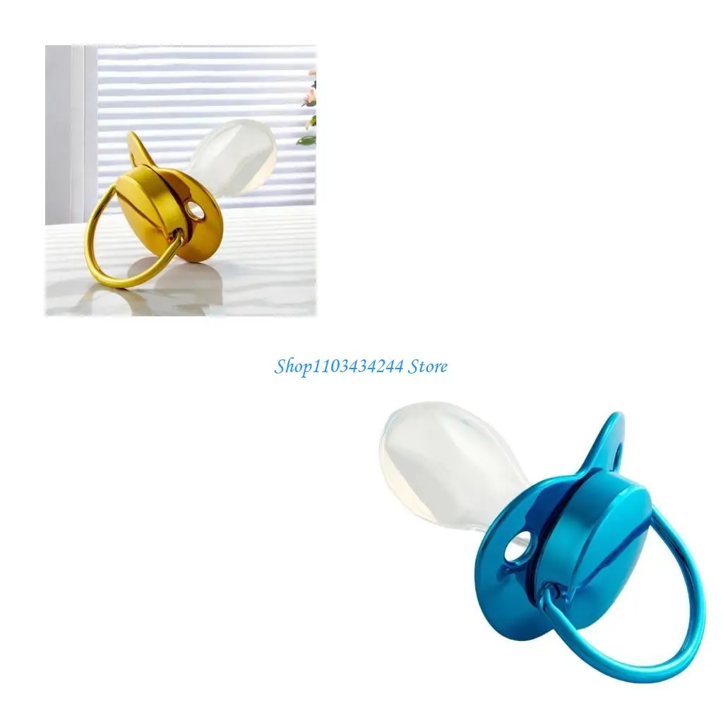 

Соска для взрослых, силиконовая соска-пустышка, жевательная игрушка-пустышка, устройство для аутистов, работающих под высоким и