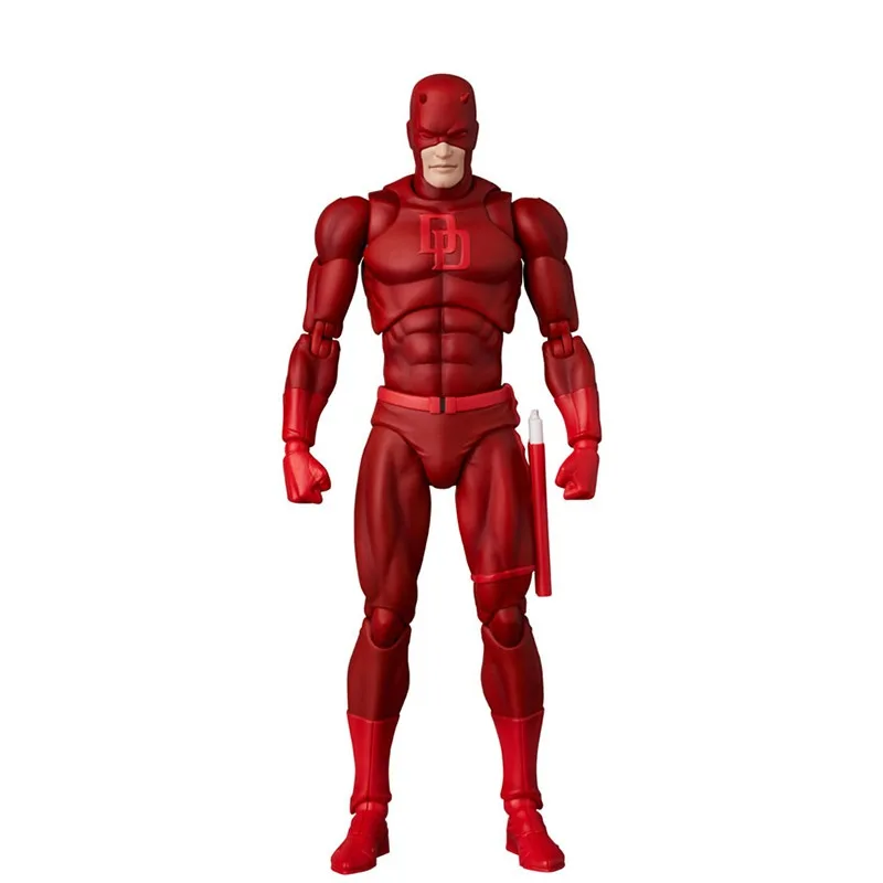 In Stock Original Genuine Medicom Toy No 223 MAFEX DAREDEVIL 16CM Authentic Action Character Model Toy Collection Festival Gifts