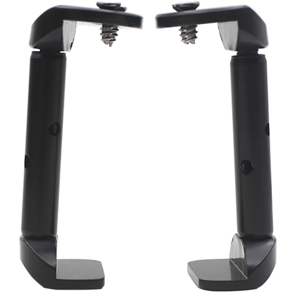 

2pcs Black Chin Rest Screws for 3 4 4 Violin Fully Adjustable Durable Metal Parts Clamp Cheek Rest Accessories