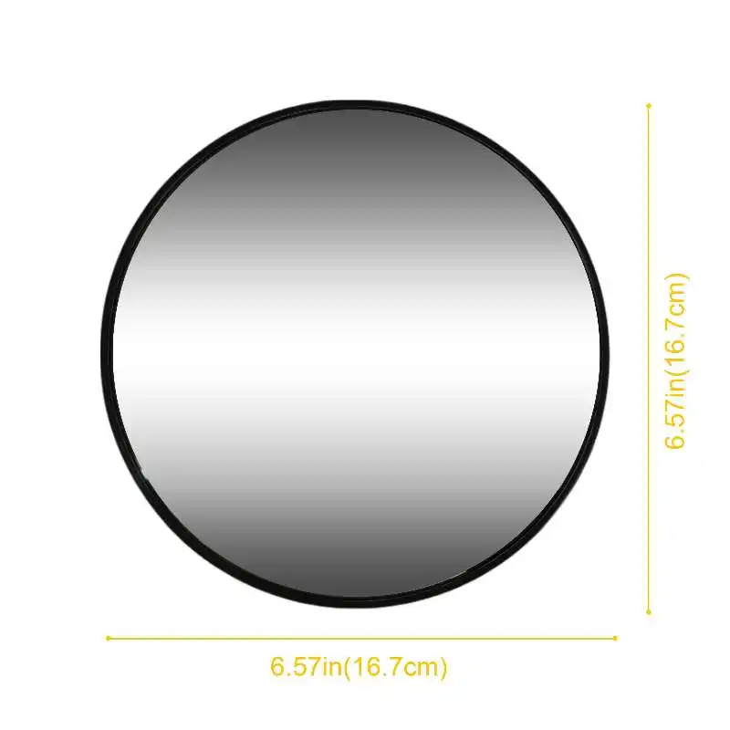 

1 шт. небьющееся зеркало наблюдения за безопасным сиденьем, вид сзади автомобиля, обращение ребенка, задняя сторона, уход за младенцами, круглый детский монитор безопасности, автомобиль