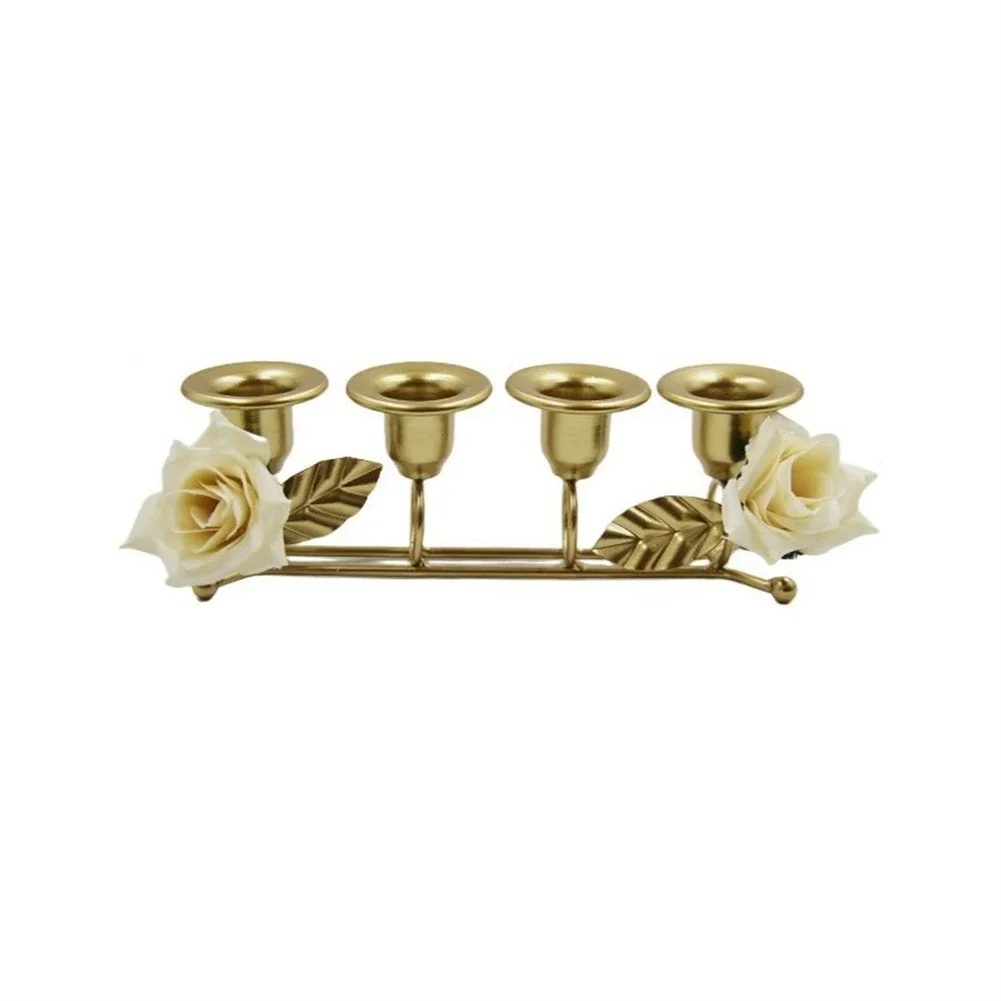 Candle Holders Iron Art Multiple Heads Design Single Head Table Centerpieces Stand Key Words Heads Perfect For Special Occasions