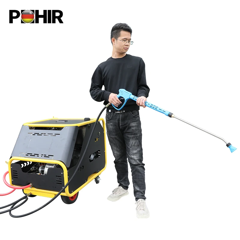 Car Wash Equipment hot water Gasoline High Pressure Cleaner Gasoline Washer Water Jet Pump Water Pump Washing Machine