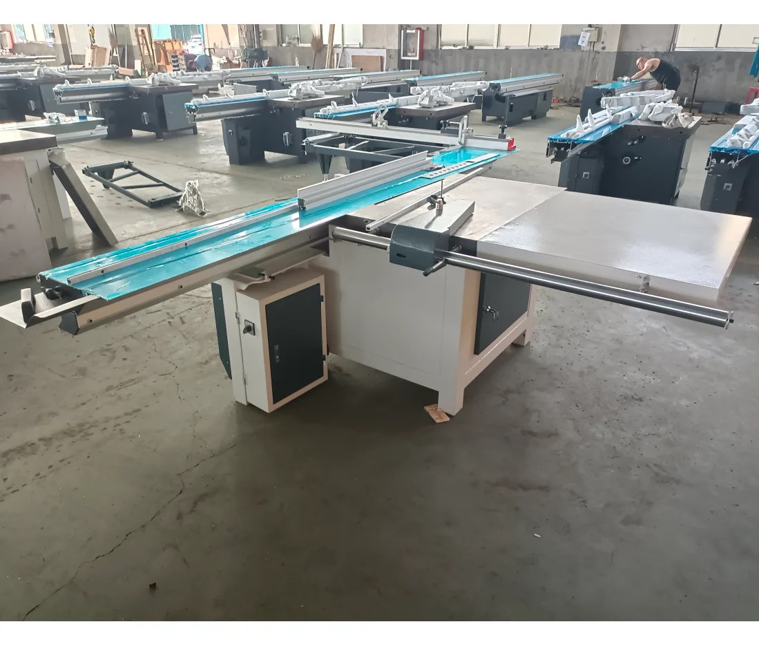 Woodworking machinery Wood cutting sliding table panel sawing ruler
