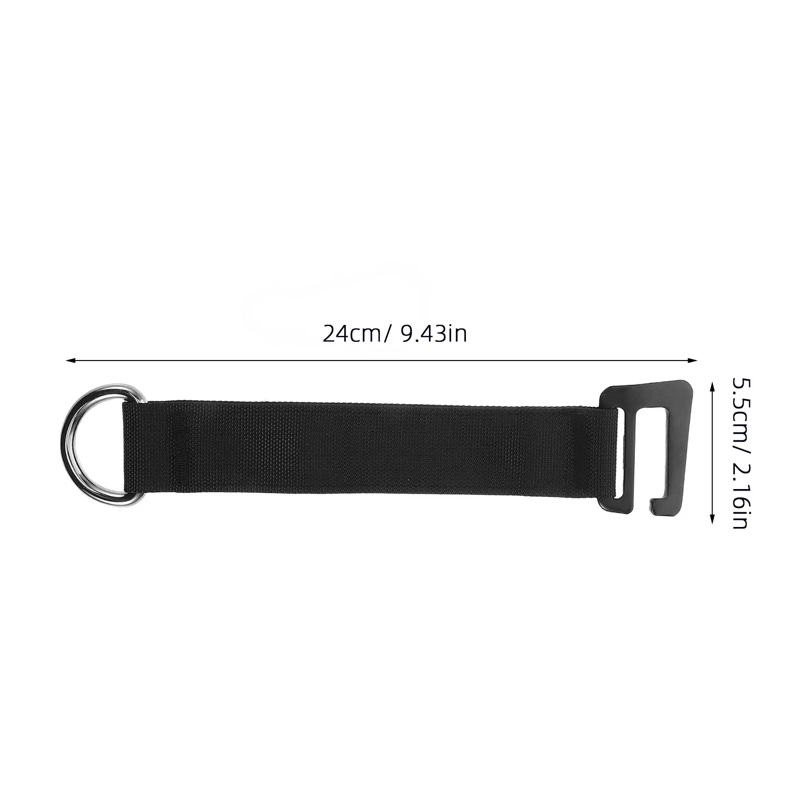 خطاف معدات اللياقة البدنية شديد التحمل للاستخدام المنزلي في صالة الألعاب الرياضية في الهواء الطلق وأشرطة تعليق متينة مع قبضة محسنة للسحب، #3