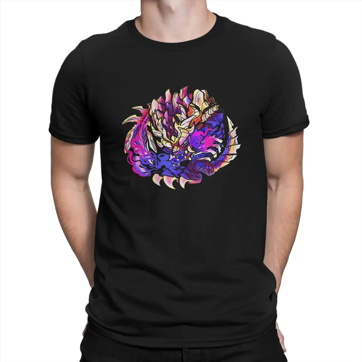

Magnamalo Hip Hop TShirt Monsteerr Hunter Fantasy-themed Action Role-playing Games Casual T Shirt Newest Stuff For Men Women