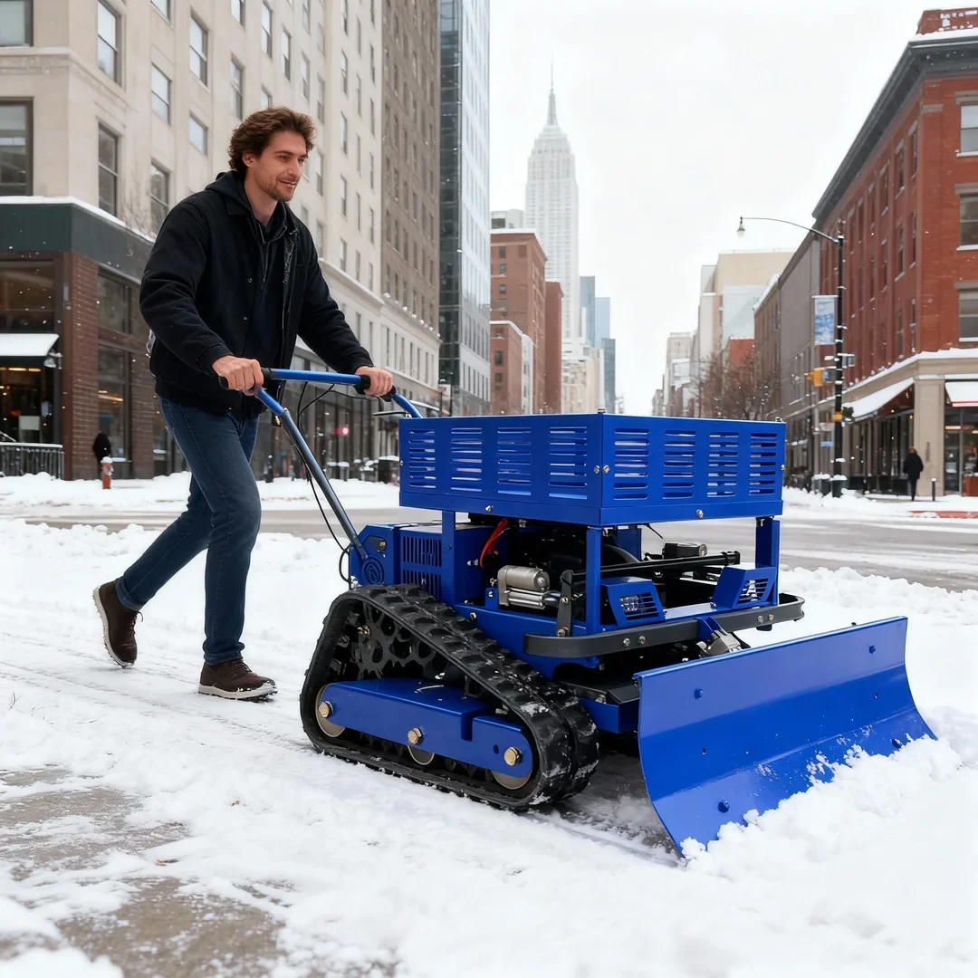 

Универсальная газонокосилка по индивидуальному заказу — 4-тактная система питания для надавливания снега и удаления сорняков