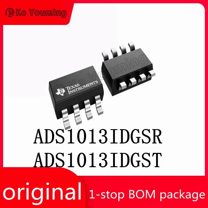 1PCS Analog to Digital Converter, ADS1013IDGSR, ADS1013IDGEN, MSOP-10, ADC Electronic Components, Matching Order