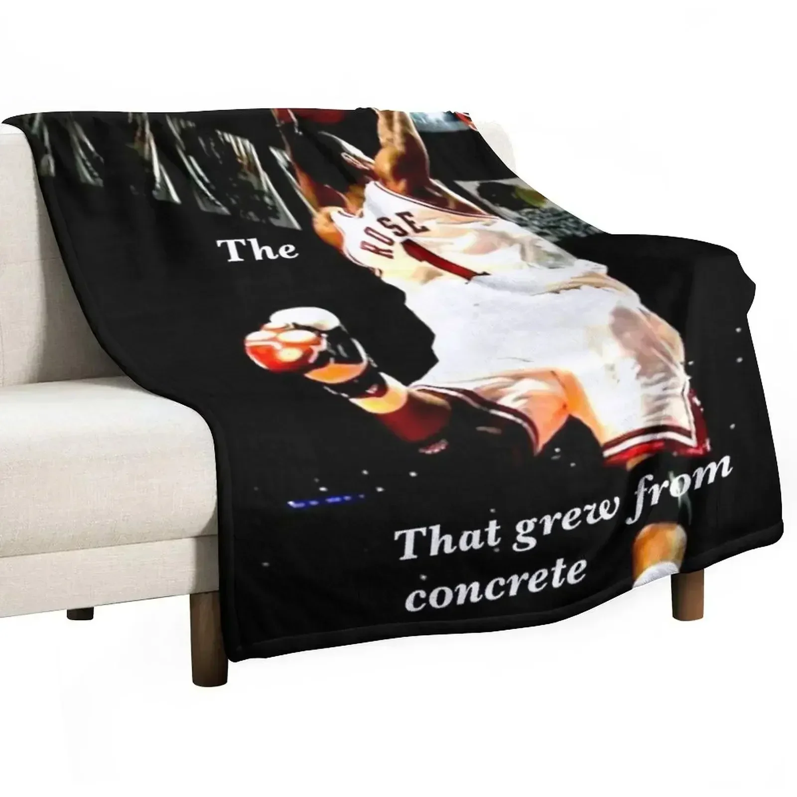 

The rose that grew from concrete Throw Blanket Sleeping Bag For Decorative Sofa Beautifuls Blankets