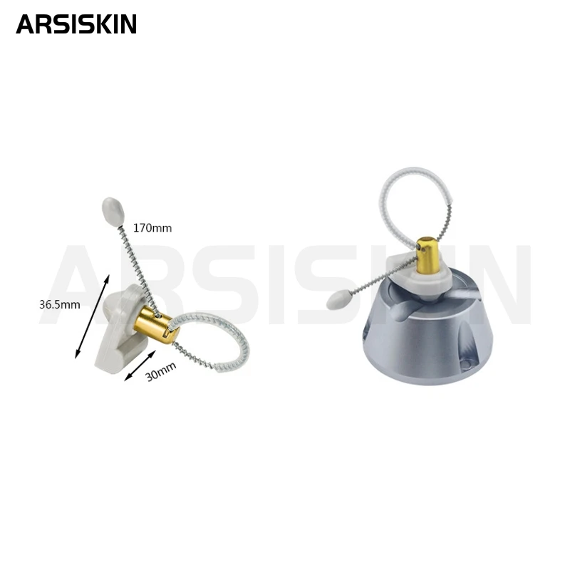 50pcs AM 58KHz Wine Bottle Security Tag With 17CM Steel Wire Anti-theft Hard Tag For Supermarket Liquor Bottle