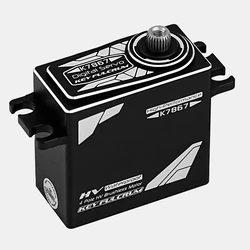 KeyFulcrum KF K7867 Waterproof Servo 40kg-55kg RC car Crawler/Truck/Buggy 4-Stage hv Brushless Digital Magnetic Metal gear 25t