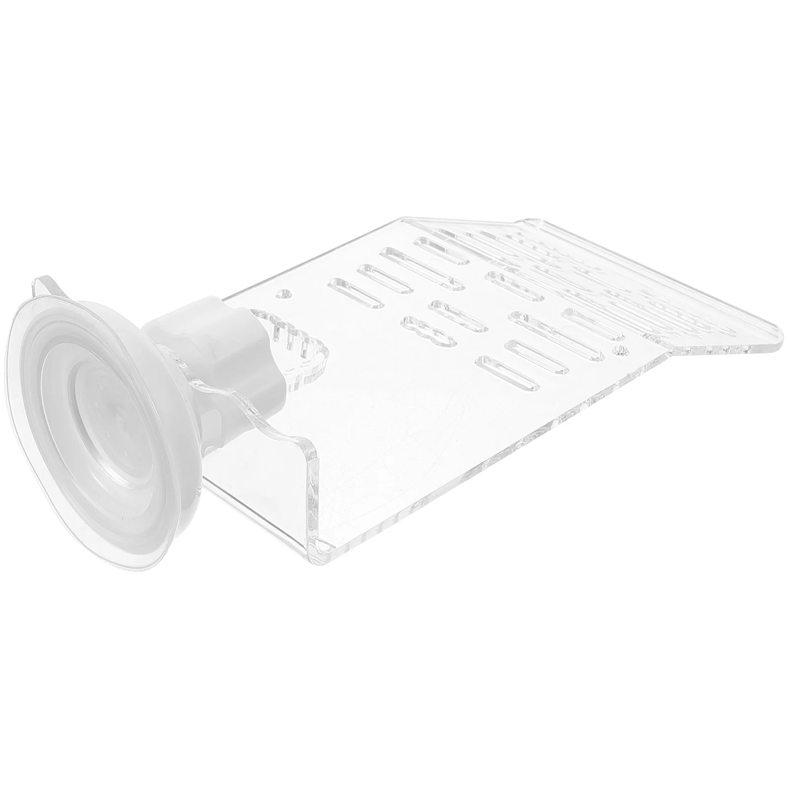 

Turtle Basking Platform Small White Suction Cup Floating Island Climbing Step for Turtle Tank Reptile Plastic