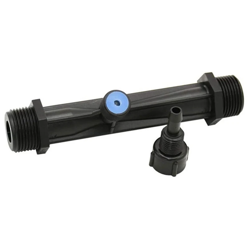 Venturi-Kit de inyector de fertilizante de rosca macho, sistema de riego agrícola de jardín, herramienta de fertilizante de 1 pulgada, 1 Juego