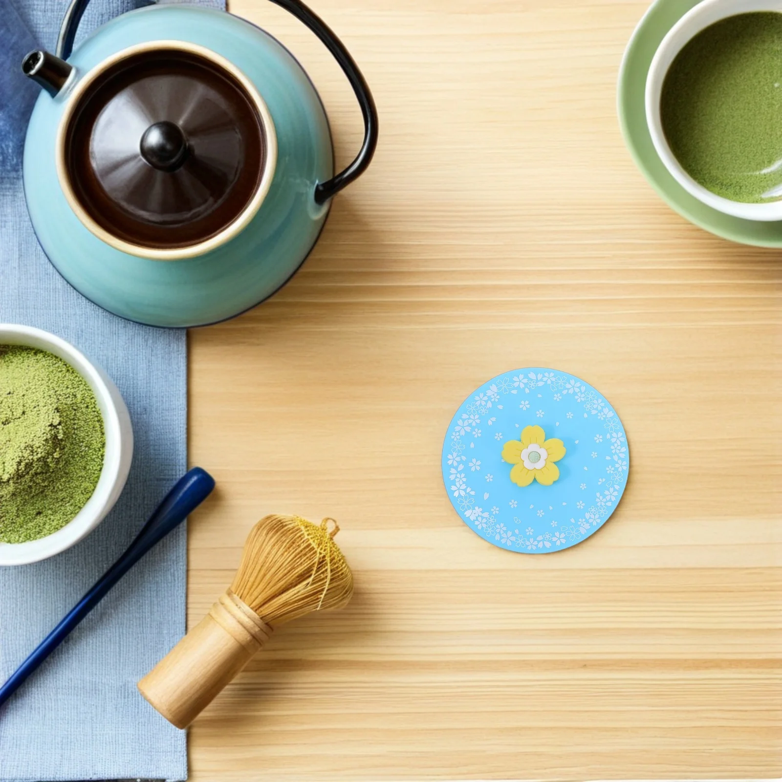 

2Pcs Silicone Cup Lids 11Cm Reusable Universal Covers Spill Proof for Ceramic Glass Tea Coffee Mug Silicone Insulated Cup Cover