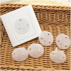 Electric Shock Protection Provides Electrical Safety Baby Electrical Safety Cute Bear Pattern Eu Electrical Safety Eu Plug Cover