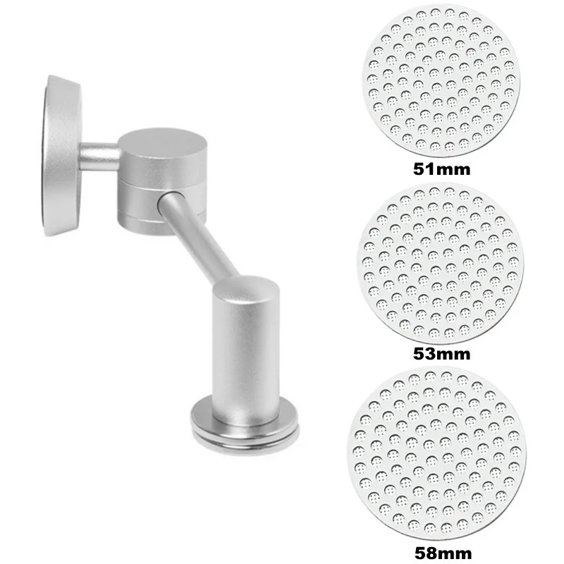 

Espresso Puck Screen Holder Automatic Adsorption Magnetic Storage Rack Secondary Water Distribution Tools Coffee Accessories