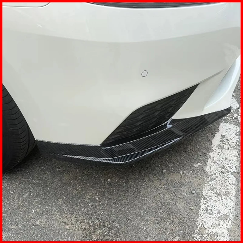 

For Nissan Sentra 2016-2019 Both Sides Front Bumper Lip Protective Corners Diffuser Decorative Car Styling Accessories