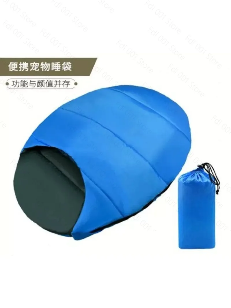 2026 Wholesale Pet Thermal Sleeping Bag Outdoor Beach Camping Portable Mummy Lightweight Waterproof Winter Pet Sleeping Bag