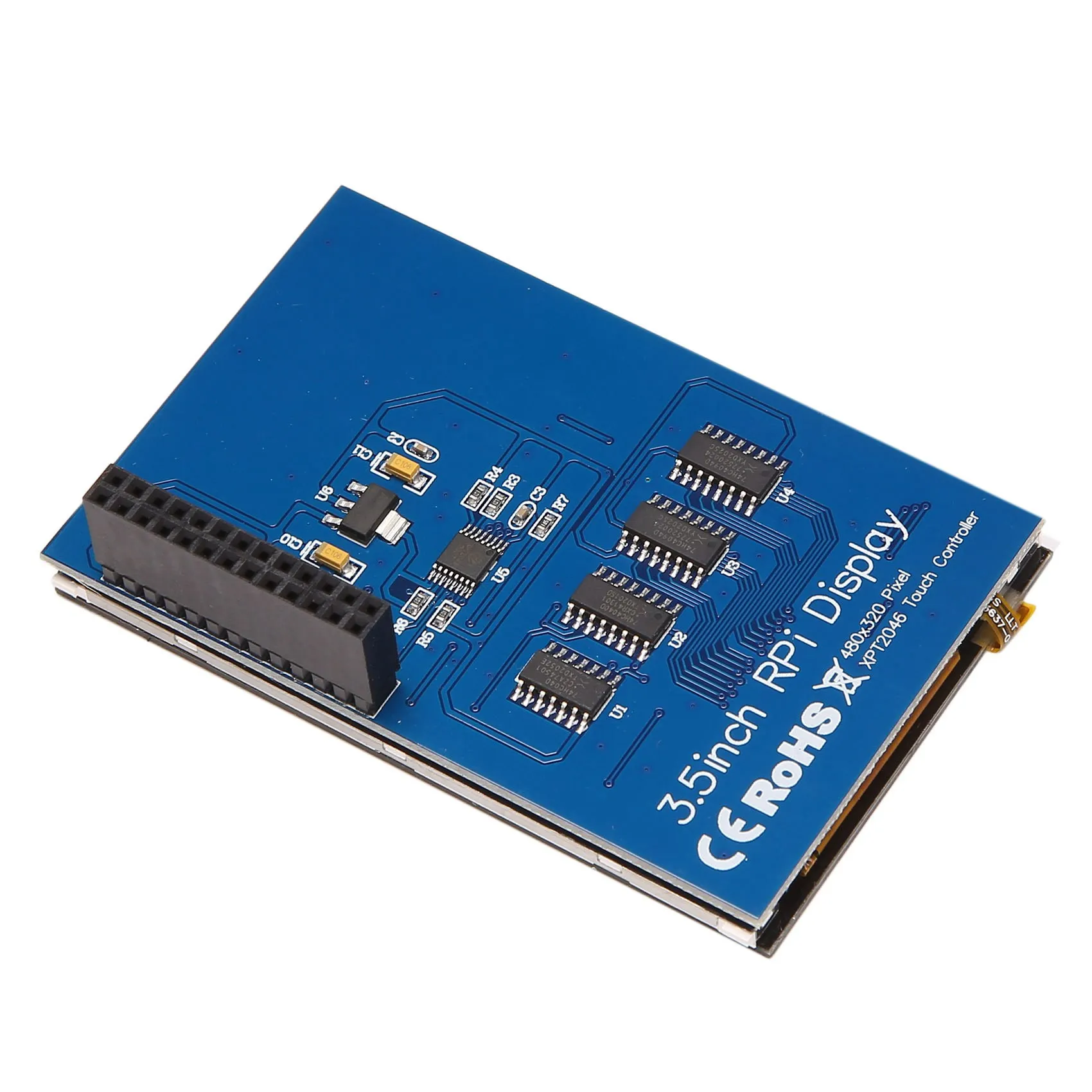 TFT LCD Display Board Módulo, Tela Sensível Ao Toque, Raspberry Pi 2 B e RPI B, 3,5"