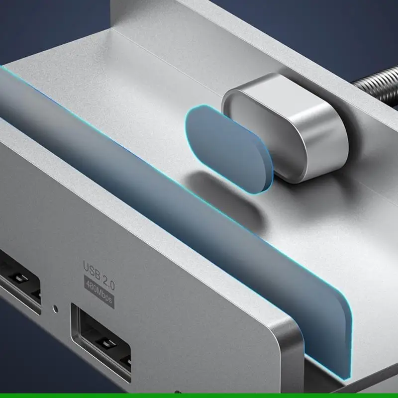 U55C USB Type C Hub With 3 USB Port and a Type C Fastener Features 10Gbps Speed For Laptops And Desktops Adapter