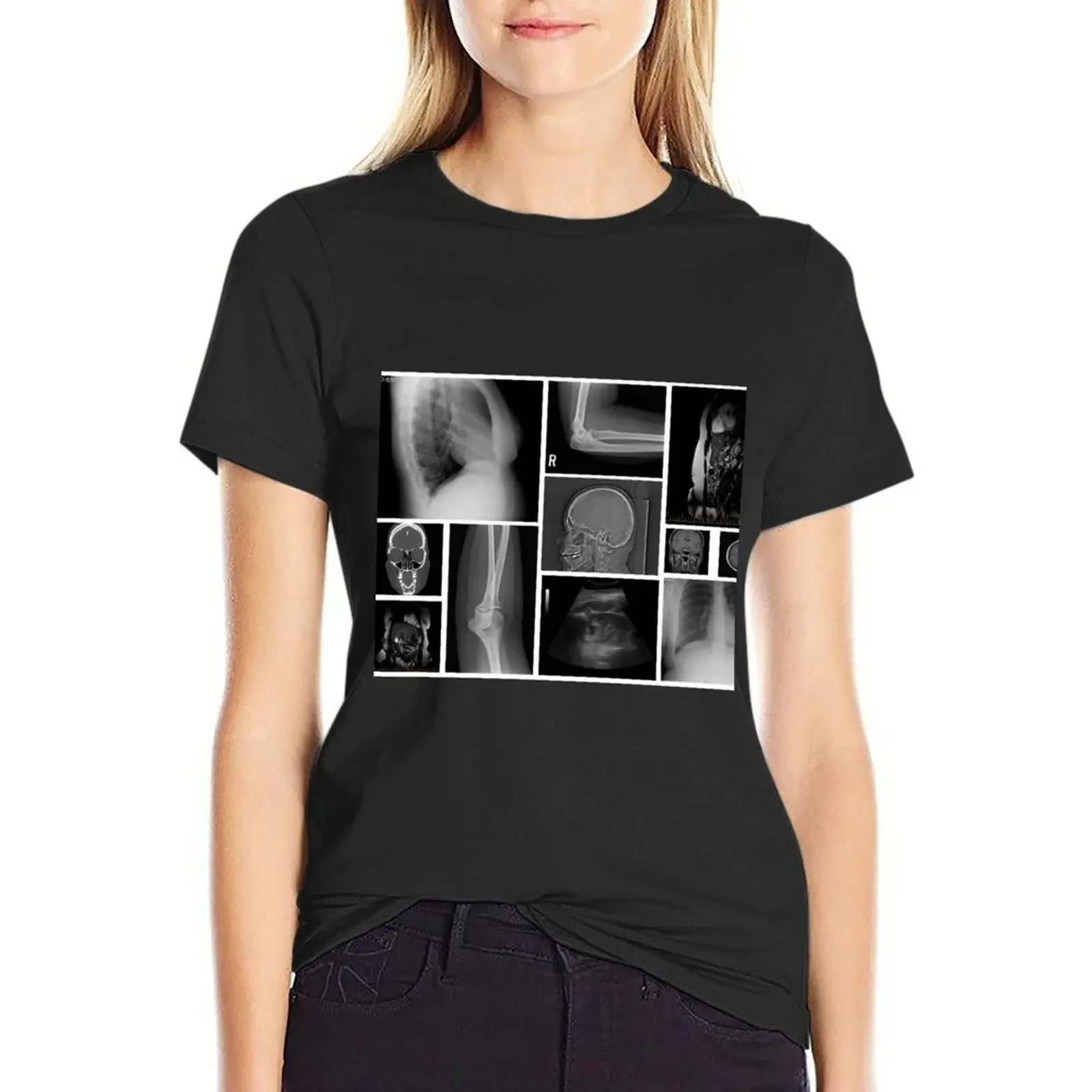 

Trapped in my Body - X-Ray T-shirt kawaii clothes cute clothes t-shirt dress for Women graphic