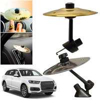 2/1PCS Car Crash Cymbal Air Vent Mini Drum Car Hand-shooting Cymbals Car Drum Cymbal Air Vent Musical Instrument Car Interior
