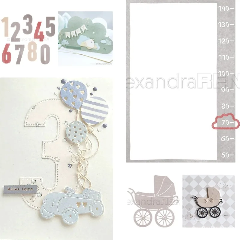 

Трафареты для вырезания цифр от нуля до восьми, для скрапбукинга, декора дневника, тиснения, шаблон для самостоятельного изготовления открыток, ручная работа, 2026