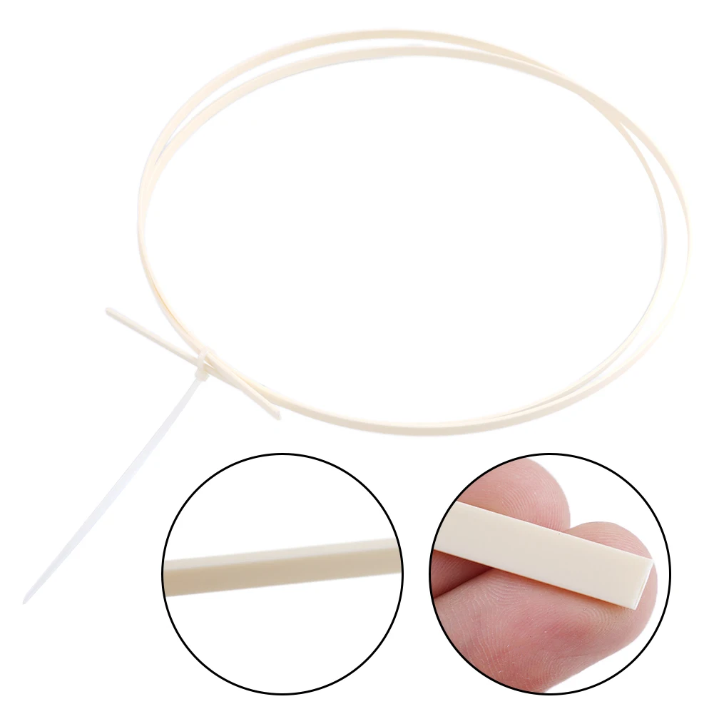 Guitar Neck Body Binding Purfling Strip For Luthier 1650mm X 6mm ABS Plastic Acoustic Classical Guitars Musical Instrument