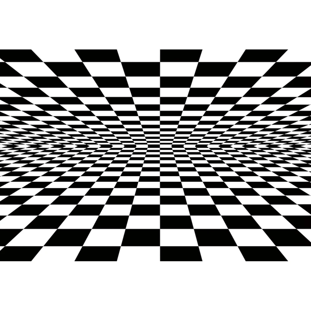 Cenas Psicodélicas do Vórtice Mágico, Quarto de Menino e Menina, Decoração Labirinto de Festa, Fotografia, Adereços para Estúdio Fotográfico, Branco e Preto