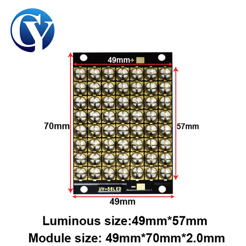 560W UV LED Module  UV LED Curing Lamp 365nm 385nm 395nm uv 405nm uv lamp for Offset Ink  3d Printer uv lihgt