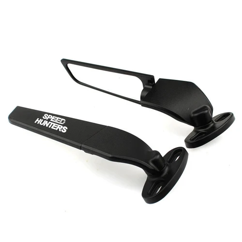 Imagen 2 del producto Para YAMAHA YZF-R3 YZFR3 YZF R3 espejos de motocicleta kits de espejos Stealth Winglets para girar espejos ajustables