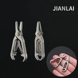 NEW mini Titanium Alloy Small Nail Tools Eyebrow Nose Hair Scissors Cut Manicure Facial Trimming Tweezer Makeup Beauty Tool