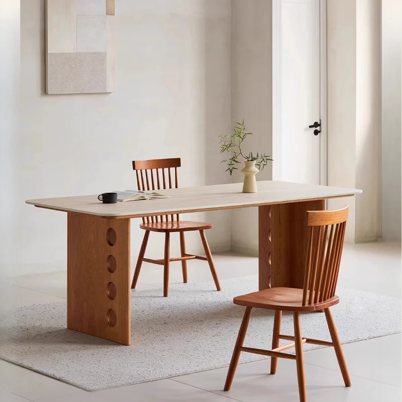 Moderno nórdico mesa de jantar acampamento newclassic designer incomum mesa de jantar luxo pequeno bonito madeira mesas de jantar móveis