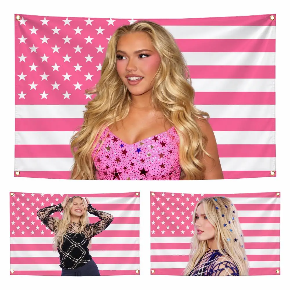 Singer F-Freya Skye Flags Personalized Flag Room Dorm Camping Picnic Garage Bar Indoor Outdoor Wall Decor