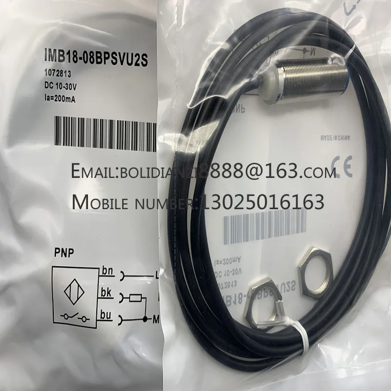 

The brand-new original sensor IMB18-08BPSVU2S IMB18-08BNSVU2S IMB18-08BPSVU5S One year warranty in stock