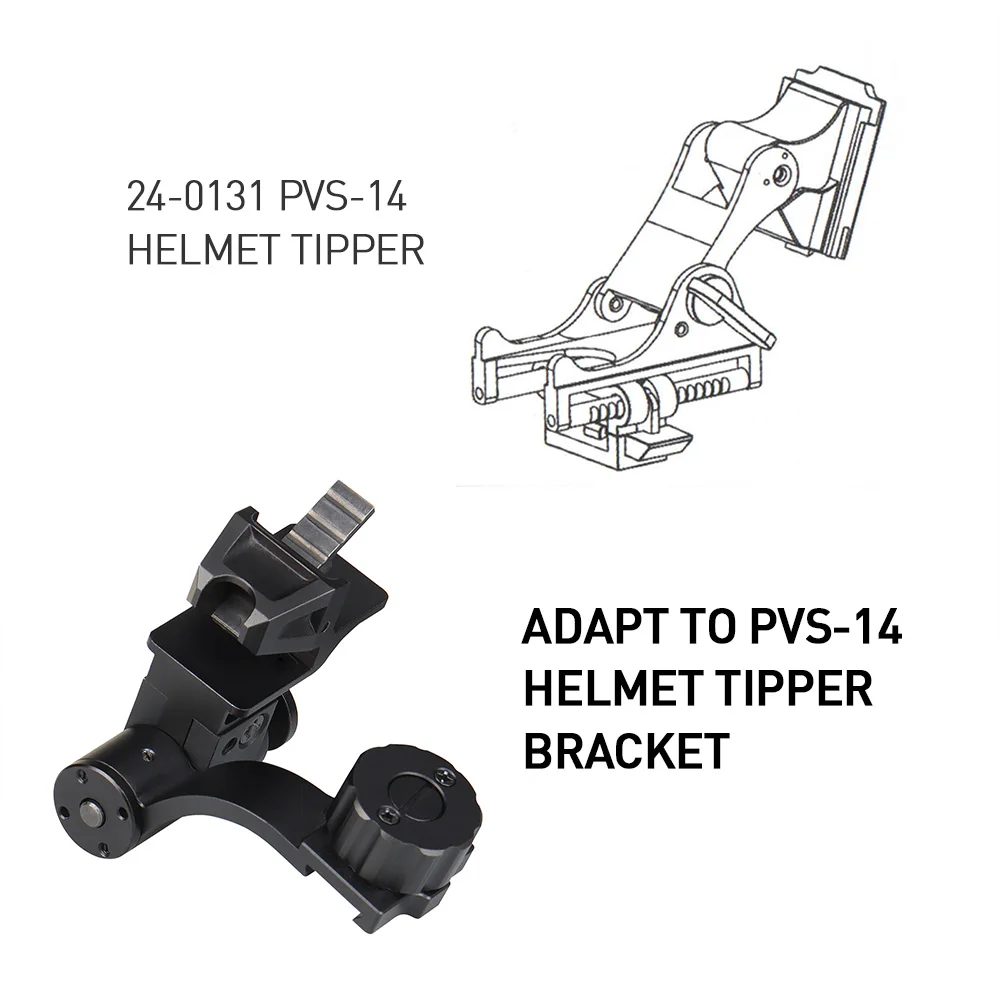 PPT nowy produkt NVM-14 noktowizor podstawa pasuje do kasku i adaptera NV PP24-0255