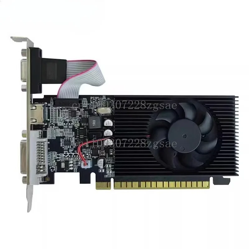 بطاقة رسومات GT730 610 GTX 750 الجديدة 730 610 750 بطاقة سكين 2G DDR3 VGA + HDMI + DVI #1