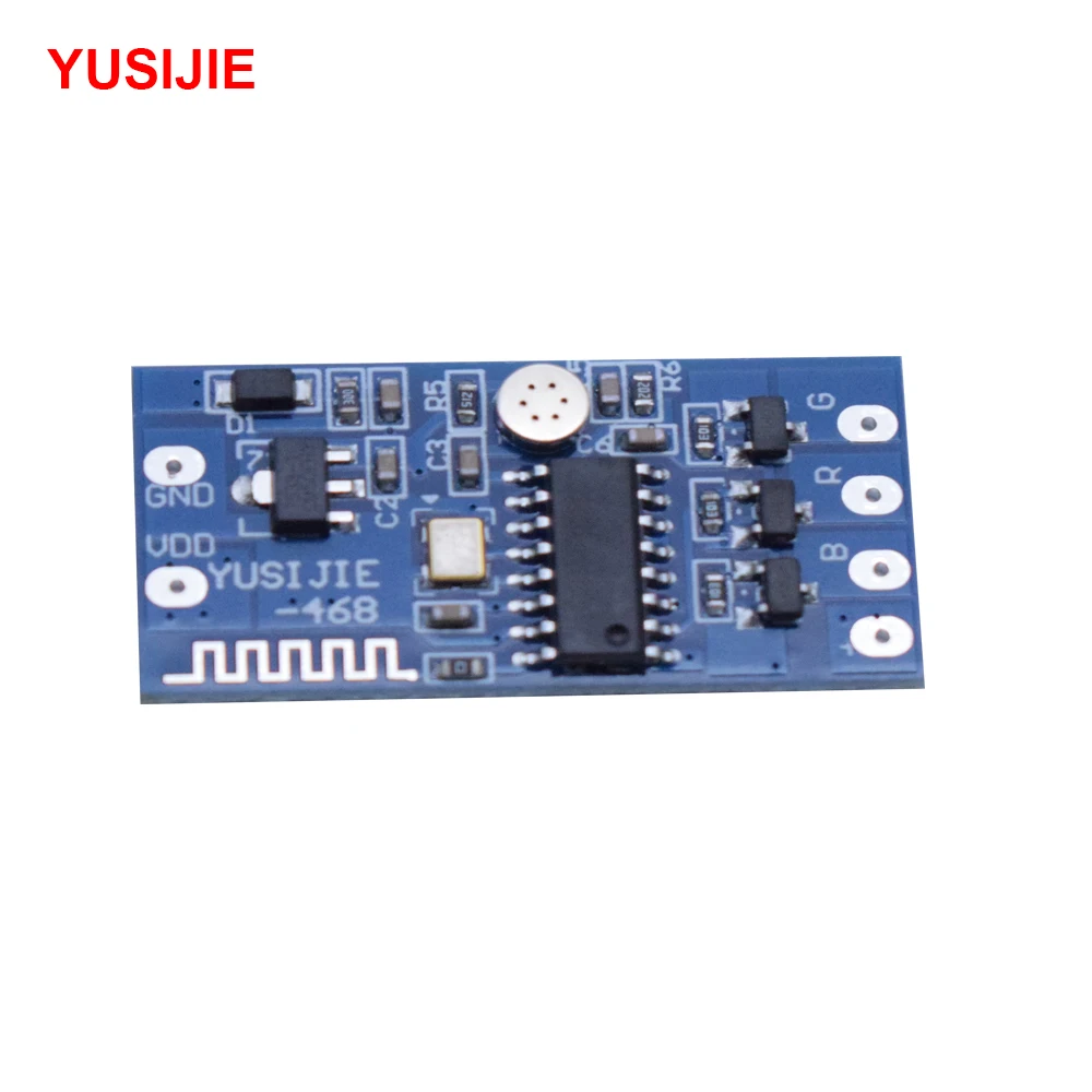 YSJ-468 RGB colorful light with changing color ambient light change flashing module Mobile Bluetooth control
