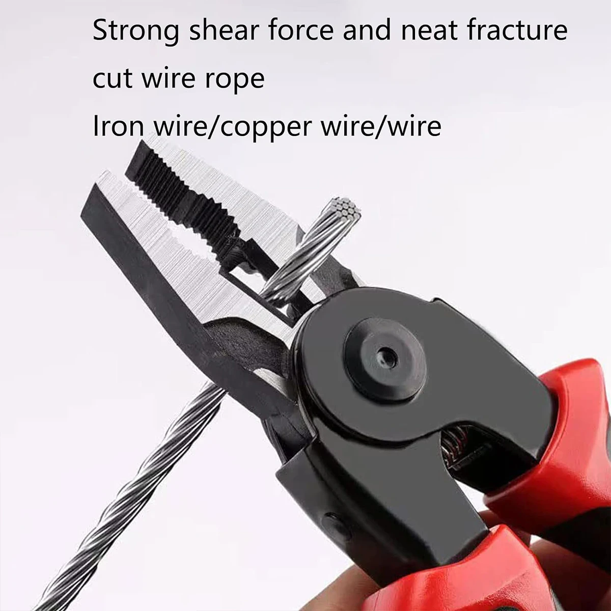 5 In 1 Versatile Tool Kit, Plier Tool Set Multifunct Interchangeable Pliers Head Wire Stripper Crimping Tools Sheet Metal Shear