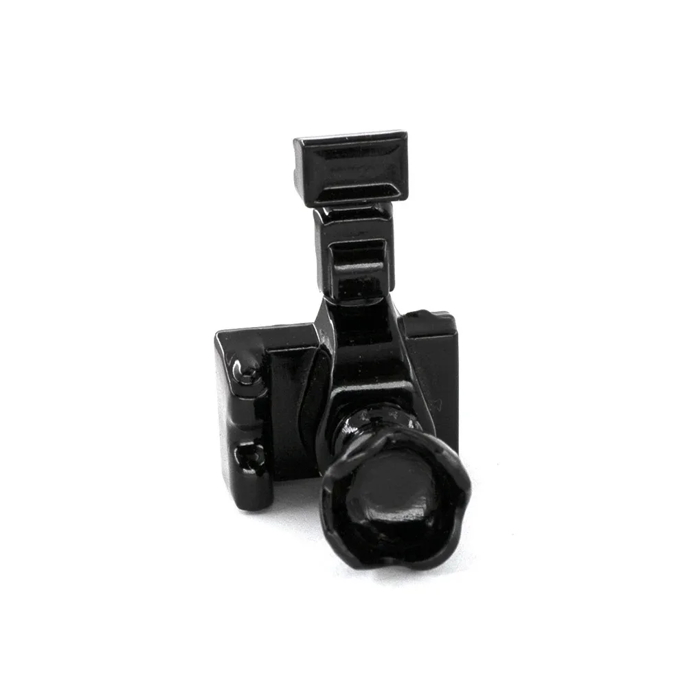 1/12 Scale Dollhouse Accessories, Mini Metal SLR Camera Miniature Model for Dollhouse Scene Decoration