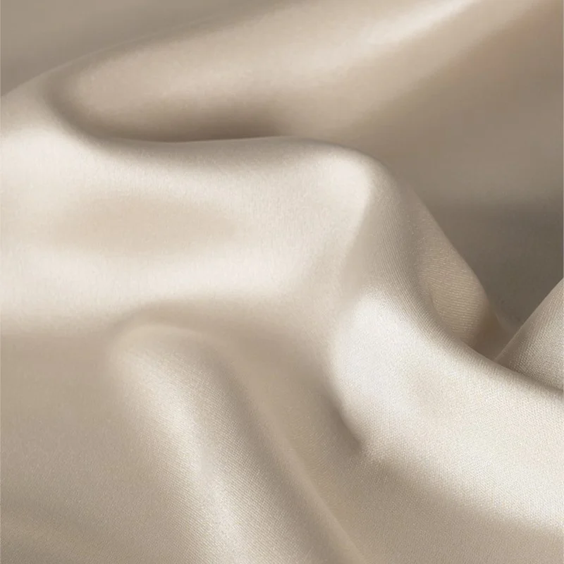 Glossy Double-Sided Acetate Satin Fabric Silky Smooth Soft Clothing