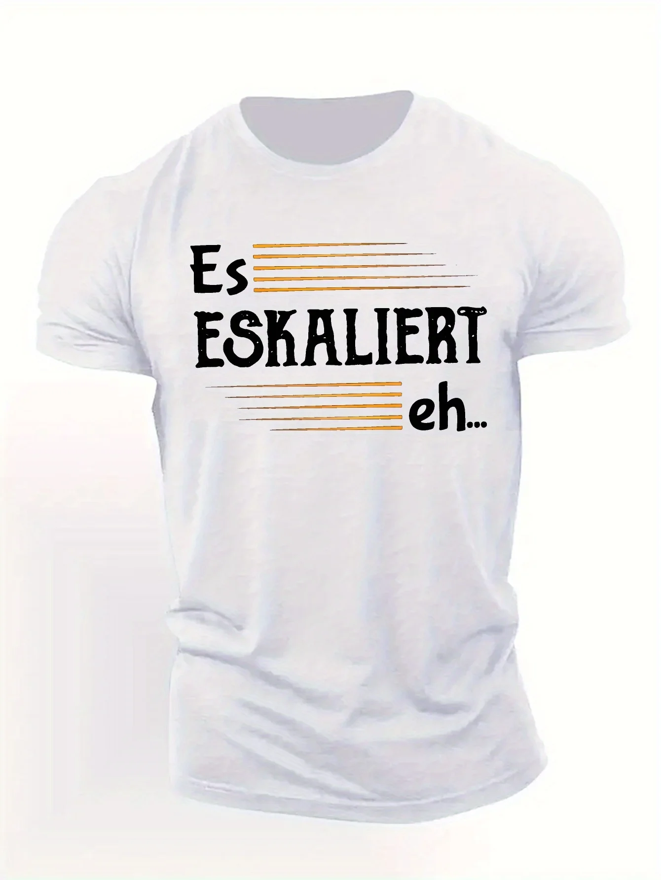 Simple Casual Short Sleeve T-shirt For Men Summer Letter Print O-Neck T-shirt Oversized Breathable Men's T-shirts Clothing