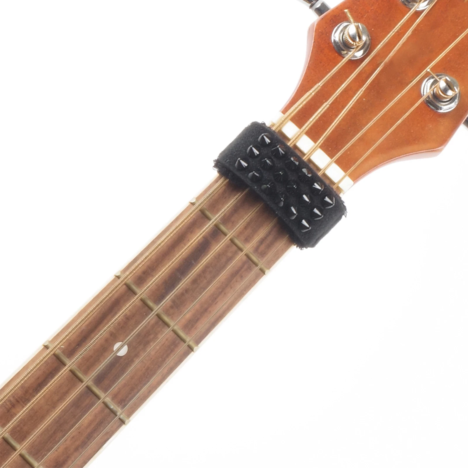 19cm Guitar String Mute Guitar/Bass Gear Fretboard Muting Wrap Punk Style String Dampener String Muter for 7-String Guitar Bass