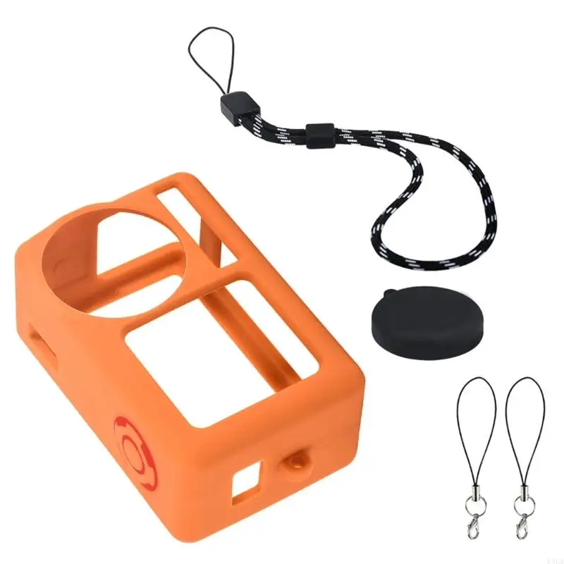 2025 Новый силиконовый корпус для защиты камеры с объективом с линзой для Action 5 Professional