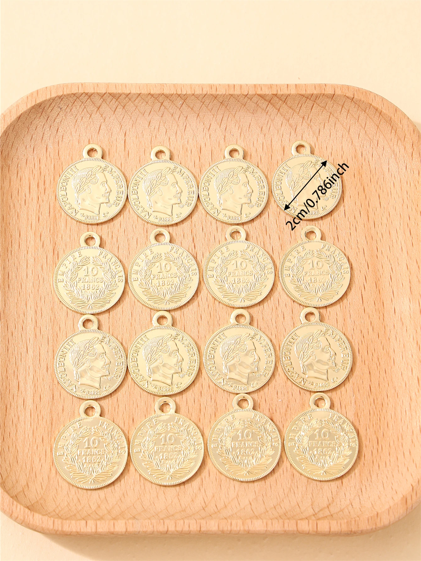 100 قطعة من إكسسوارات سبائك DIY للنساء مطابقة مجانية لصنع أساور وقلائد وأحزمة لحفلات الزفاف #6