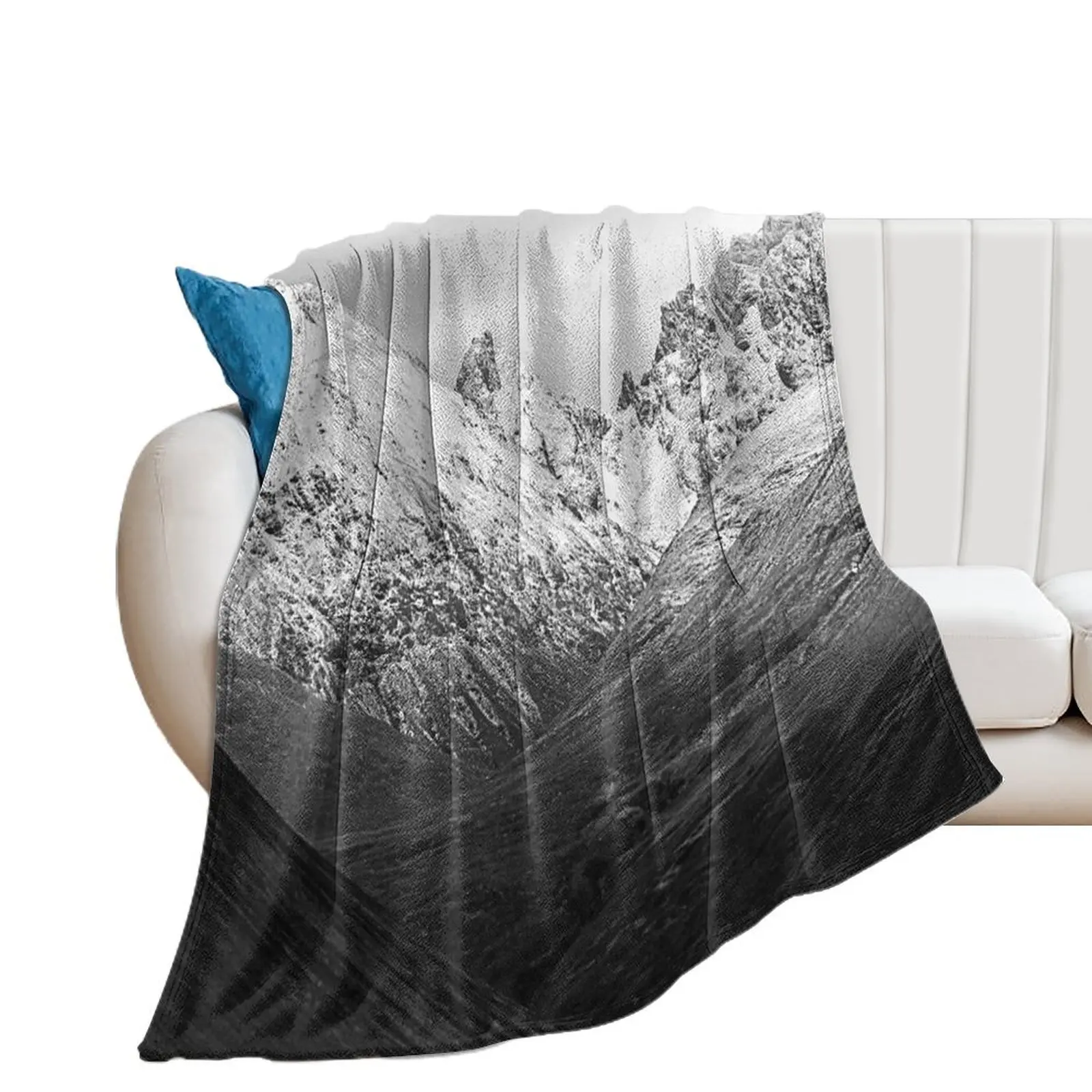 Cuillins of Skye Mountains Scotland Throw Blanket Bed Designers Soft Blankets