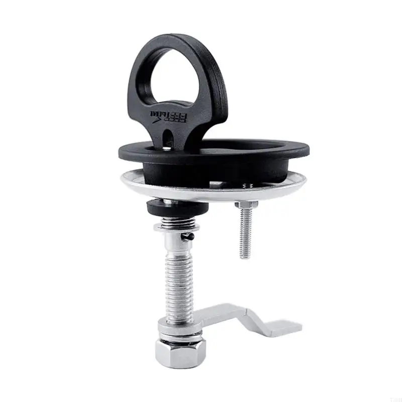 

Round Flush Pull Slam for for Boat Marine Deck Hatches Lift Pull Handle Non for Key Marine Deck Locker