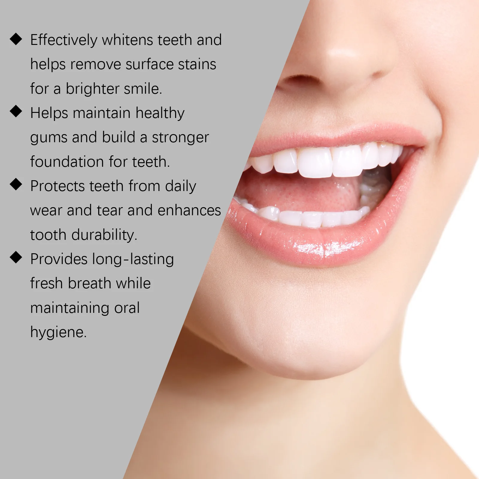 Polvo Dental Oralhoe con Nano Hidroxiapatita para Blanqueamiento Dental, Cuidado de las Encías, Remineralización, Frescu