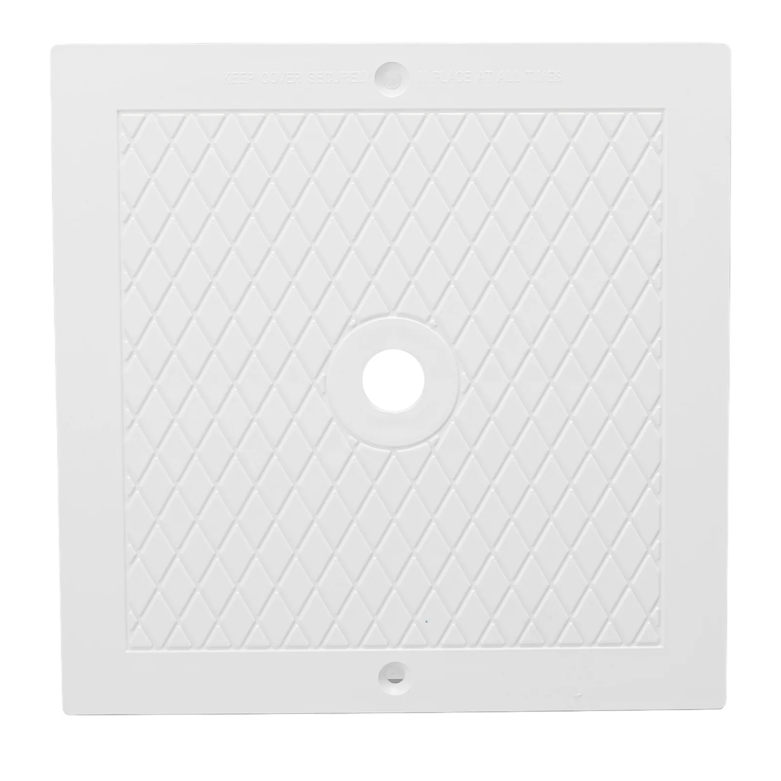 Square Pool Skimmer Cover Heavy Duty Plastic Pool Skimmer Lid Replacement 10 X 10in